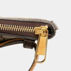 Gucci Brown Mini GG Supreme Blondie Belt Bag