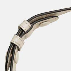 Gucci White Mini Leather Blondie Shoulder Bag