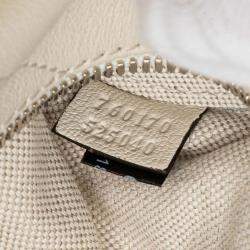 Gucci White Mini Leather Blondie Shoulder Bag