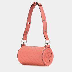 Gucci Pink Mini Leather Blondie Shoulder Bag