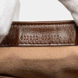 Gucci Beige Brown Mini GG Supreme Jackie 1961 Crossbody