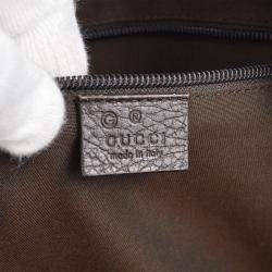 Gucci Beige GG Canvas Backpack