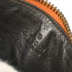 Gucci Brown Canvas Coin Case Wallet