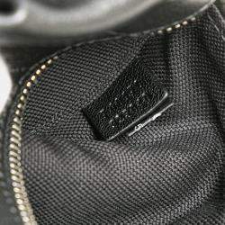 Pre Owned Gucci Black Mini Leather Blondie Shoulder Bag