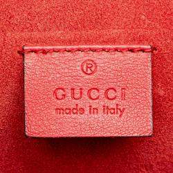 Gucci Brown Small GG Supreme Dionysus Shoulder Bag