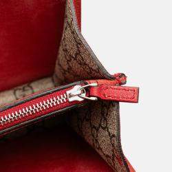 Gucci Brown Small GG Supreme Dionysus Shoulder Bag