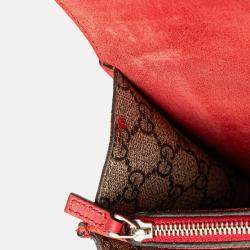 Gucci Brown Small GG Supreme Dionysus Shoulder Bag
