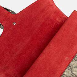 Gucci Brown Small GG Supreme Dionysus Shoulder Bag