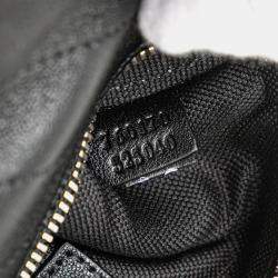 Pre Owned Gucci Black Mini Leather Blondie Shoulder Bag