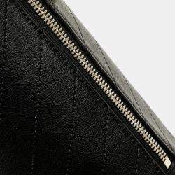 Pre Owned Gucci Black Mini Leather Blondie Shoulder Bag