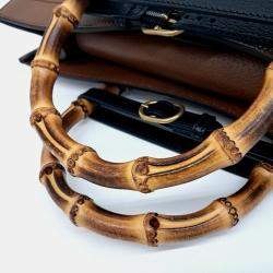 Gucci Brown Leather Diana Large Tote Bag