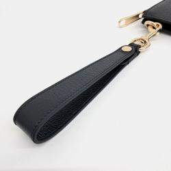 Gucci Black Leather Horsebit Clutch