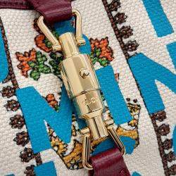 Gucci Multicolor Leather Jackie 1961 Small Hobo Bag