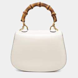 Gucci Cream Leather 1947 Mini Top Handle Bag