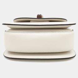 Gucci Cream Leather 1947 Mini Top Handle Bag