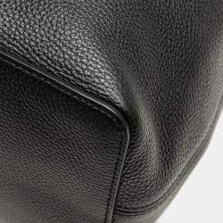 Gucci Black Large Pebbled Calfskin Soho Convertible Hobo