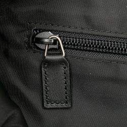 Gucci Black Techno Canvas Web Satchel