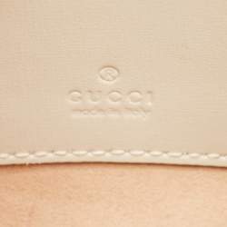 Gucci Off White Leather Mini 1961 Jackie Shoulder Bag