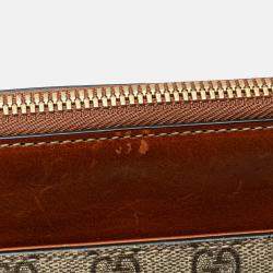 Gucci Beige GG Supreme Linea A Satchel
