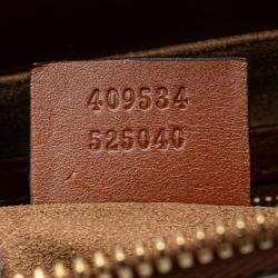 Gucci Beige GG Supreme Linea A Satchel