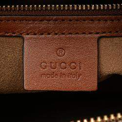 Gucci Beige GG Supreme Linea A Satchel