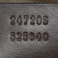 Gucci Beige/Brown GG Canvas and Leather Medium Vintage Web Boston Bag