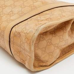 Gucci Beige Guccissima Leather Bardot Joy Tote
