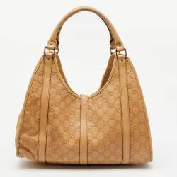 Gucci Beige Guccissima Leather Bardot Joy Tote