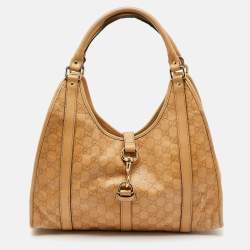 Gucci Beige Guccissima Leather Bardot Joy Tote