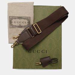 Gucci Beige/Brown GG Supreme Canvas Beauty Case