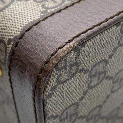 Gucci Beige/Brown GG Supreme Canvas Beauty Case