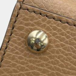 Gucci Beige Leather Soho Interlocking 2Way Tote Bag