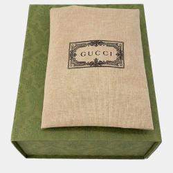 Gucci Blue Aurora Leather GG Marmont Small Shoulder Bag