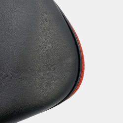 Gucci Black Leather Attache Small Shoulder Bag