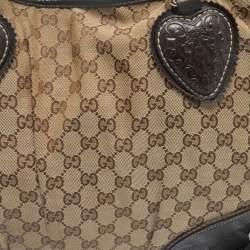 Gucci Beige/Brown GG Canvas and Leather Tribeca Tote