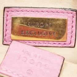 Gucci Pink Leather Small 1973 Chain Crossbody Bag