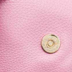 Gucci Pink Leather Small 1973 Chain Crossbody Bag