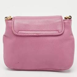 Gucci Pink Leather Small 1973 Chain Crossbody Bag