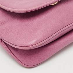 Gucci Pink Leather Small 1973 Chain Crossbody Bag