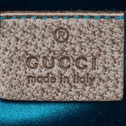 Gucci Beige/Brown GG Supreme Canvas and Leather Ophidia Bag