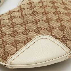 Gucci Beige/Cream GG Canvas and Leather Princy Hobo