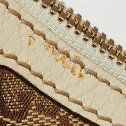 Gucci Beige/Cream GG Canvas and Leather Princy Hobo