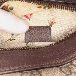 Gucci Beige GG Supreme Web Neo Vintage Crossbody