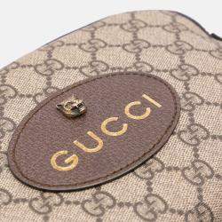 Gucci Beige GG Supreme Web Neo Vintage Crossbody