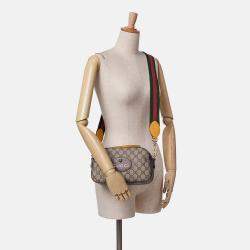 Gucci Beige GG Supreme Web Neo Vintage Crossbody