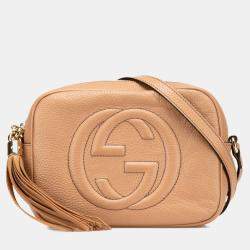 Gucci Brown Leather Soho Disco Crossbody