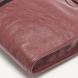 Gucci Red Leather Large Rajah Tote