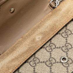 Gucci Beige Mini GG Supreme Dionysus Crossbody