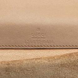 Gucci Beige Mini GG Supreme Dionysus Crossbody