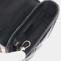 Gucci GG Marmont Super Leather Black Shoulder Bag 